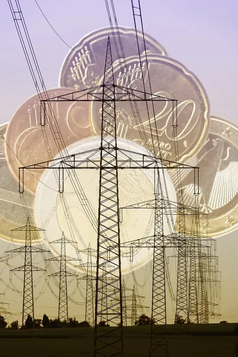 Framed Print : Digital Composing, Power Lines Print Framed Print : Digital Composing, Power Lines Print