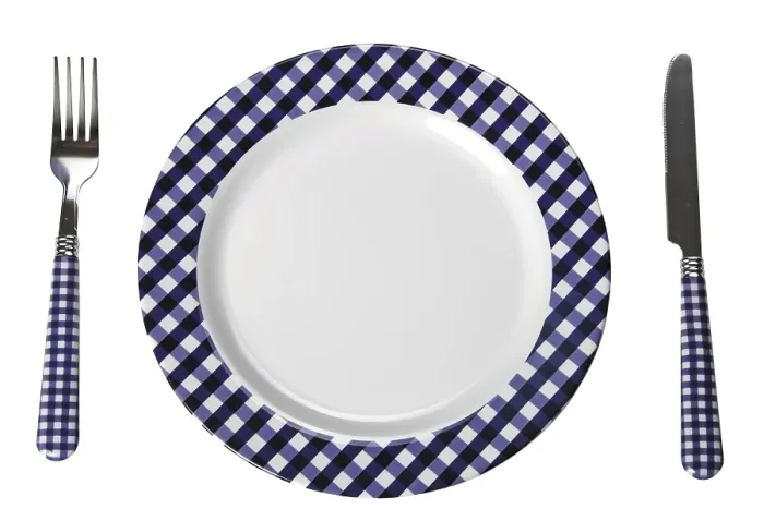 Framed Print : Dinner Set Print (Plate, Fork, Knife) Framed Print : Dinner Set Print (Plate, Fork, Knife)