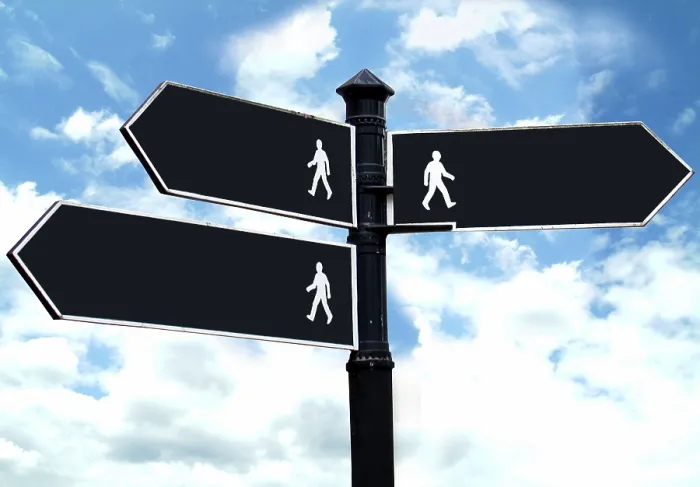 Framed Print : Direction Signs Print from imageBROKER Framed Print : Direction Signs Print from imageBROKER