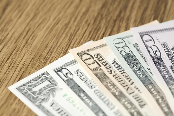 Framed Print : Stack of US Dollar Bills Print Framed Print : Stack of US Dollar Bills Print