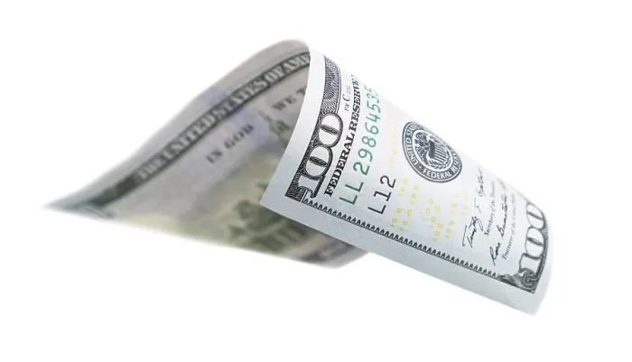 Framed Print : One Hundred Dollar Bill Falling Print Framed Print : One Hundred Dollar Bill Falling Print