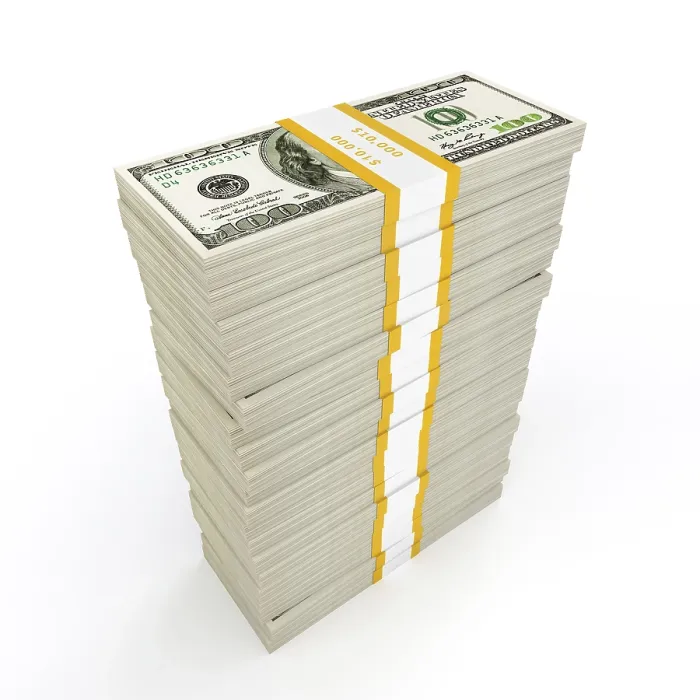 Framed Print : US Dollar Banknotes Print on White Background Framed Print : US Dollar Banknotes Print on White Background