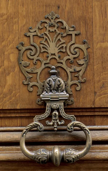 Framed Print : Door Knocker Print