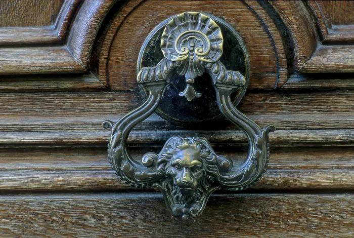 Framed Print : Door Knocker Print Framed Print : Door Knocker Print