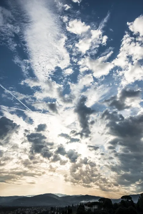 Framed Print : Dramatic Clouds Print, Florence, Tuscany Framed Print : Dramatic Clouds Print, Florence, Tuscany