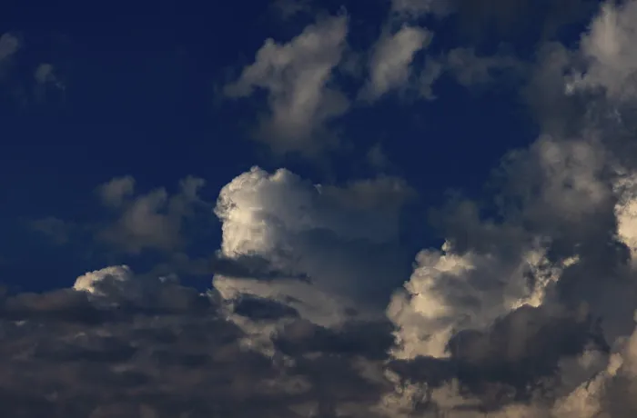 Framed Print : Dramatic Cloudy Sky Print, Upper Austria