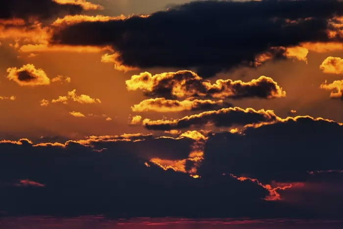 Framed Print : Dramatic Evening Sky at Sunset Print, Sylt Germany Framed Print : Dramatic Evening Sky at Sunset Print, Sylt Germany