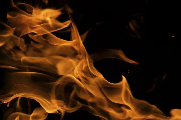 Framed Print : Dramatic Flames Print Against Dark Background Framed Print : Dramatic Flames Print Against Dark Background