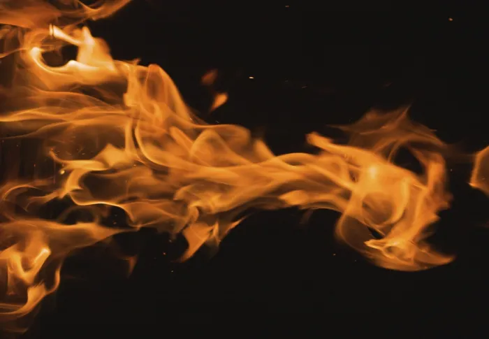Framed Print : Dramatic Flames Print Against Dark Background Framed Print : Dramatic Flames Print Against Dark Background