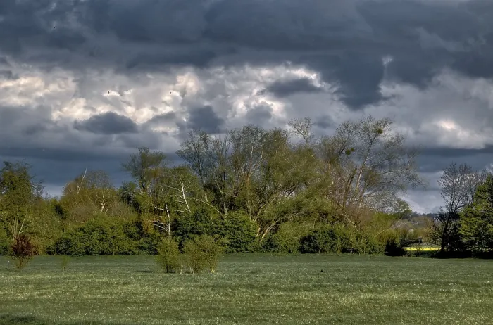 Framed Print : Dramatic Storm Clouds Print, Frankfurt am Main Landscape Framed Print : Dramatic Storm Clouds Print, Frankfurt am Main Landscape
