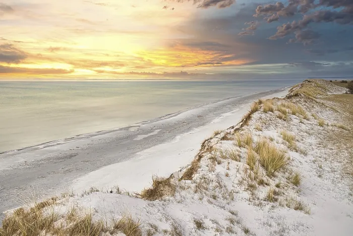 Framed Print : Dramatic Sunset at Darss High Dune Print Framed Print : Dramatic Sunset at Darss High Dune Print