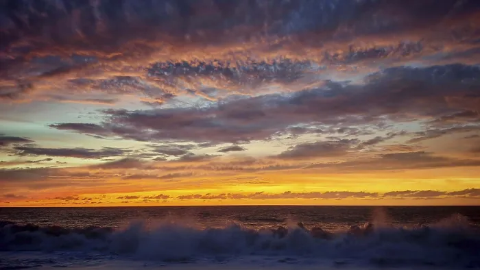 Framed Print : Dramatic Sunset Print, Tarrafal de Monte Trigo, Cape Verde
