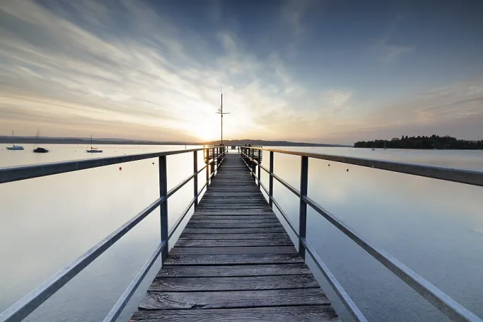 Framed Print : A Dramatic Sunset Print from Strandbad, Germany Framed Print : A Dramatic Sunset Print from Strandbad, Germany