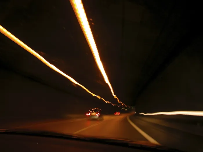Framed Print : Highway Print - Image of a Car on the Highway Framed Print : Highway Print - Image of a Car on the Highway