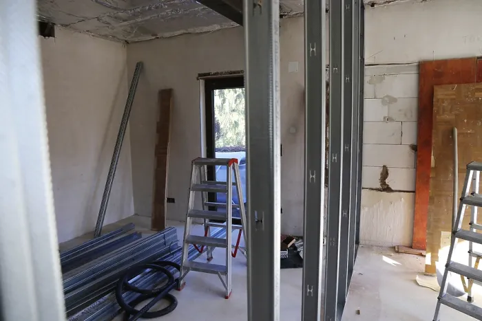 Framed Print : Dry Construction, Dry Lining Print Framed Print : Dry Construction, Dry Lining Print