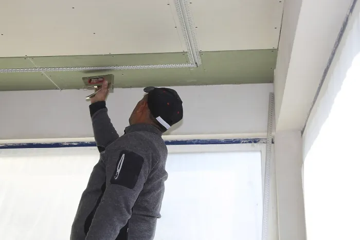 Framed Print : Dry Construction Dry Lining Print Framed Print : Dry Construction Dry Lining Print