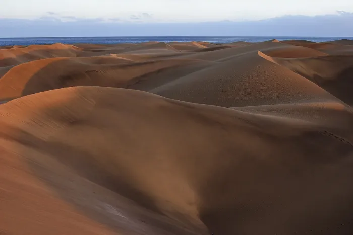 Framed Print : Gran Canaria Dunes Evening Print Framed Print : Gran Canaria Dunes Evening Print