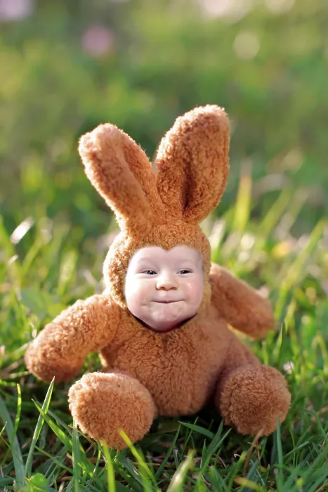 Framed Print : Easter Bunny Print Framed Print : Easter Bunny Print