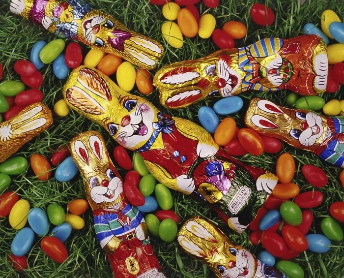 Framed Print : Easter Bunny Chocolate Print from Lower Saxony, Germany Framed Print : Easter Bunny Chocolate Print from Lower Saxony, Germany
