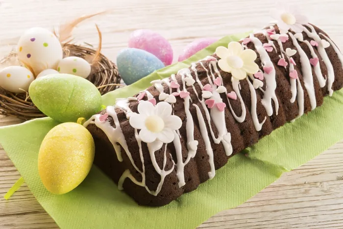 Framed Print : Easter Cake Print