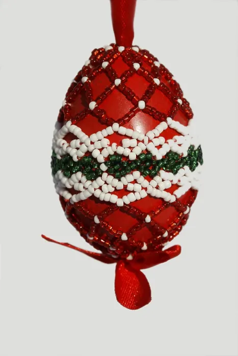 Framed Print : Hungarian Beaded Easter Egg Print Framed Print : Hungarian Beaded Easter Egg Print