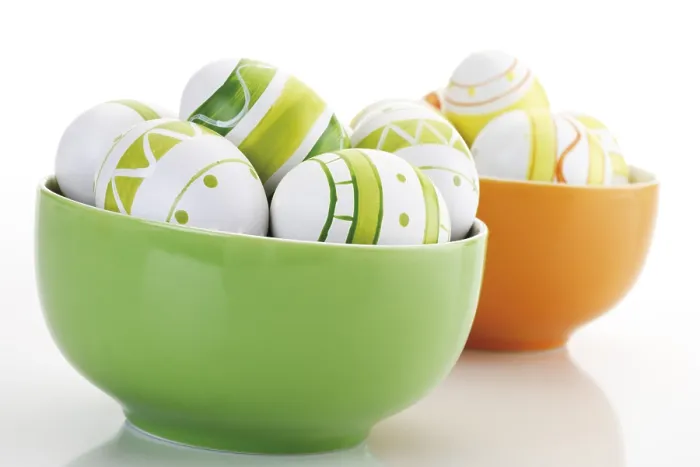 Framed Print : Easter Eggs in a Bowl Print Framed Print : Easter Eggs in a Bowl Print