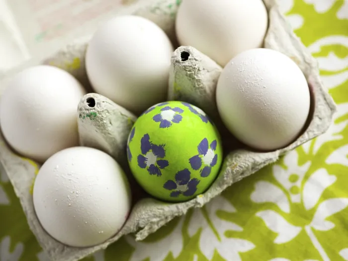 Framed Print : Easter Eggs - One Stands Out Print