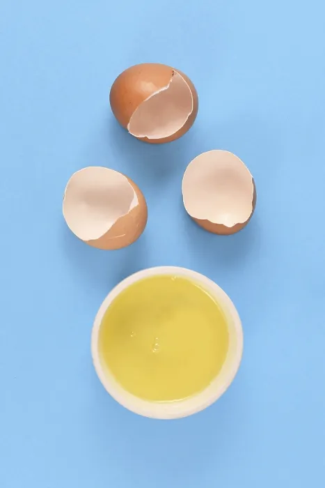 Framed Print : Egg White Print on Yellow Background Framed Print : Egg White Print on Yellow Background