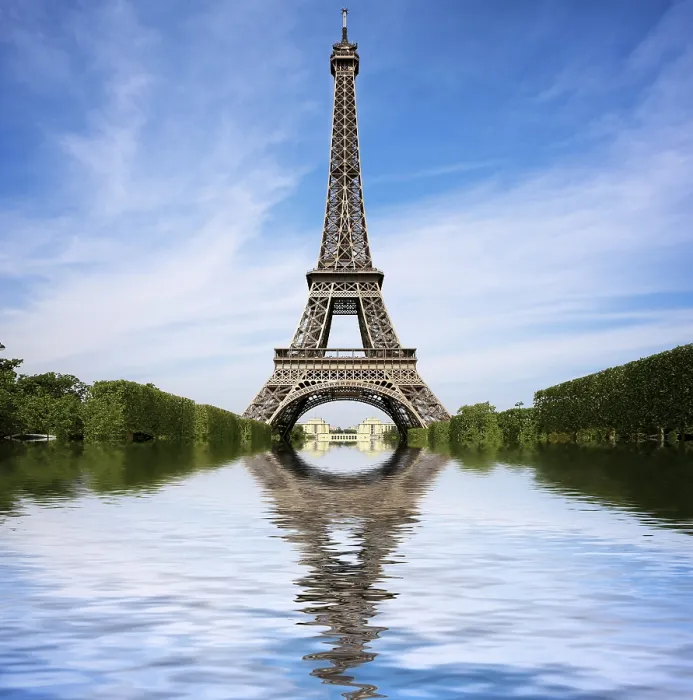 Framed Print : The Eiffel Tower Print Framed Print : The Eiffel Tower Print