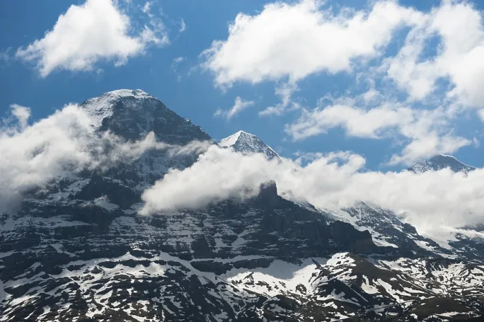 Framed Print : Eiger North Face Print, Jungfrau Mountain Landscape Framed Print : Eiger North Face Print, Jungfrau Mountain Landscape
