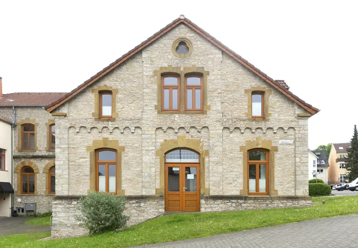 Framed Print : Former Elementary School Print, Oerlinghausen, Germany