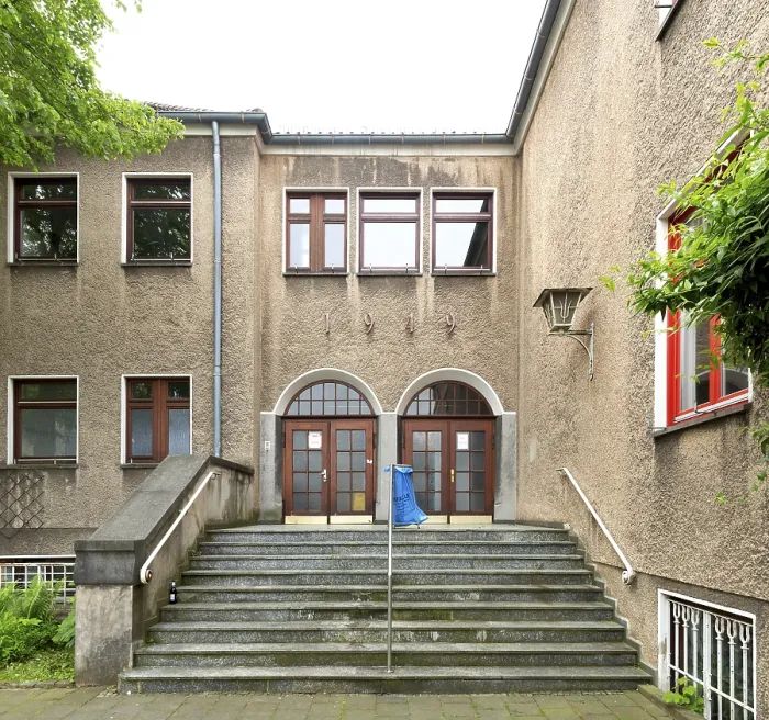 Framed Print : Print of Former Elementary School in Oerlinghausen, Germany Framed Print : Print of Former Elementary School in Oerlinghausen, Germany