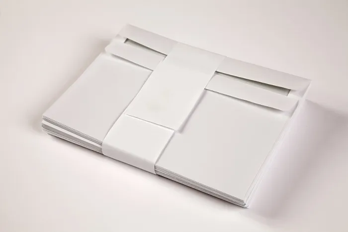 Framed Print : Envelopes with Package Band Print Framed Print : Envelopes with Package Band Print