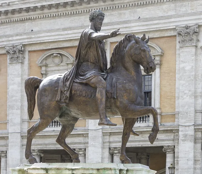 Framed Print : Equestrian Statue of Marcus Aurelius Print, Rome, Italy Framed Print : Equestrian Statue of Marcus Aurelius Print, Rome, Italy