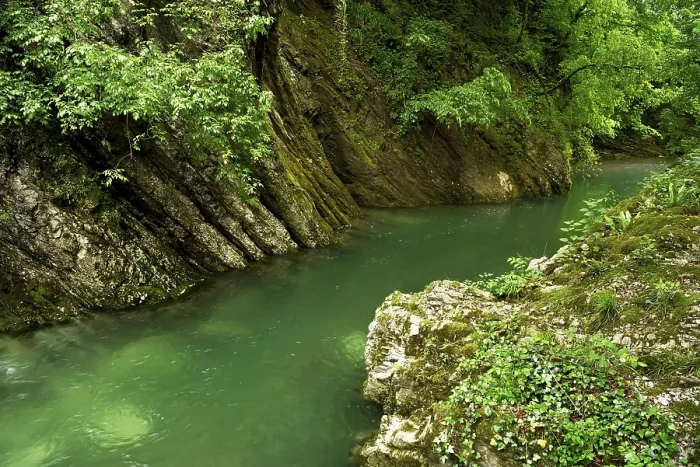 Framed Print : Eroded Bands of Limestone Print, River Breggia, Switzerland Framed Print : Eroded Bands of Limestone Print, River Breggia, Switzerland