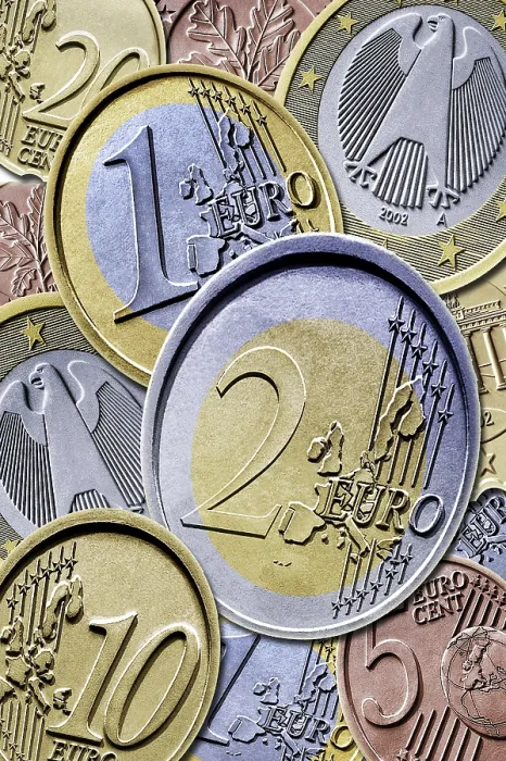 Framed Print : Euro Coin Print Collection Framed Print : Euro Coin Print Collection