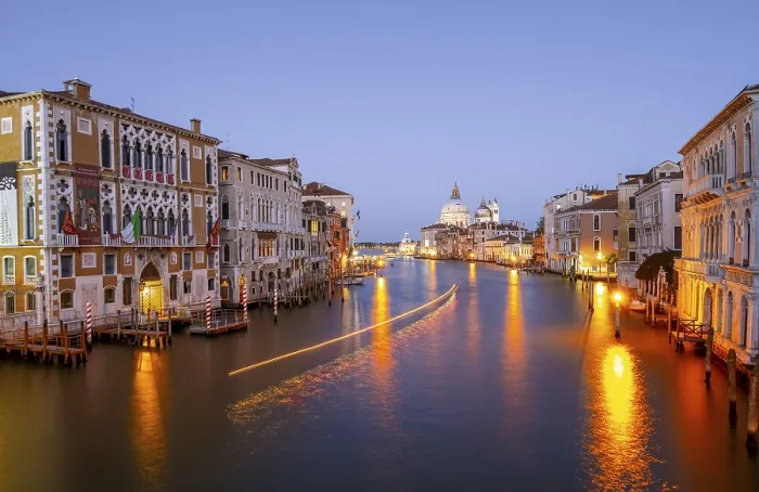 Framed Print : Evening atmosphere print, Venice, Italy