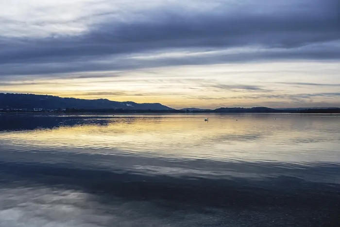 Framed Print : Evening Lighting Print, Lake Constance Germany Framed Print : Evening Lighting Print, Lake Constance Germany