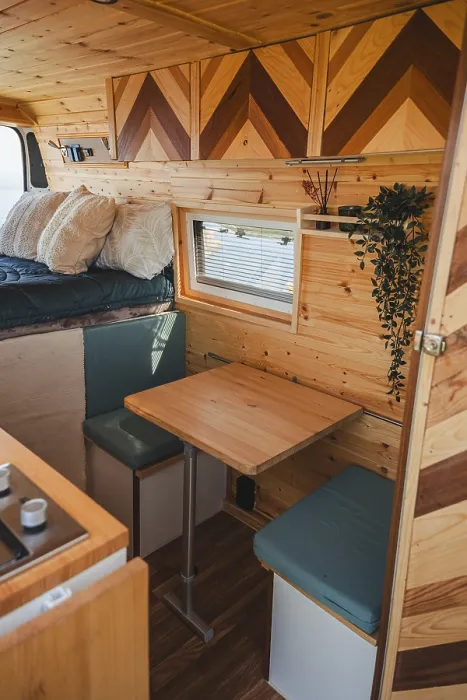 Framed Print : Cozy Camper Interior Print Framed Print : Cozy Camper Interior Print