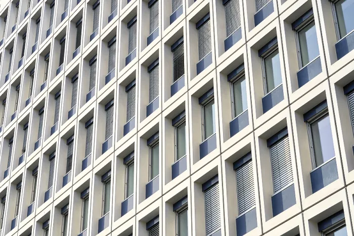 Framed Print : Facade of a B - Print Framed Print : Facade of a B - Print