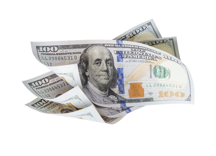 Framed Print : Falling or Floating One Hundred Dollar Bill Print Framed Print : Falling or Floating One Hundred Dollar Bill Print