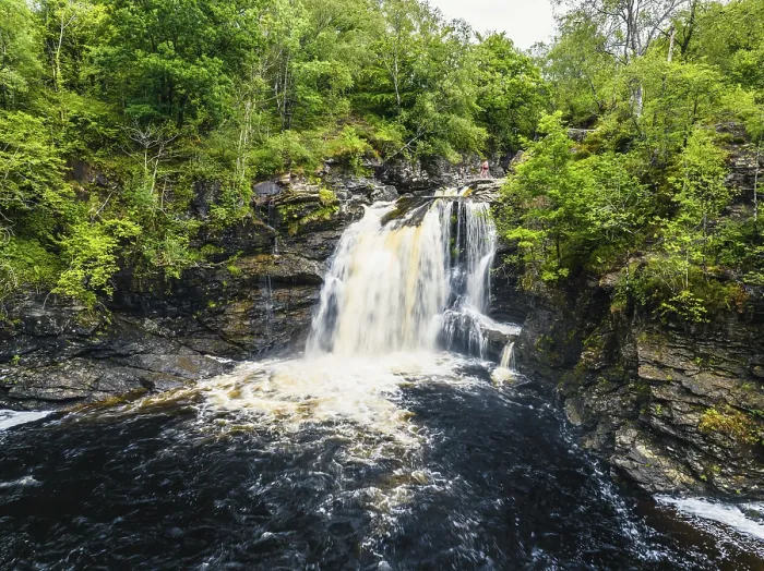 Framed Print : Falloch Waterfall Print, River Falloch, Scotland Framed Print : Falloch Waterfall Print, River Falloch, Scotland
