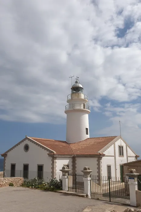 Framed Print : Far de Capdepera Lighthouse Print, Majorca, Spain