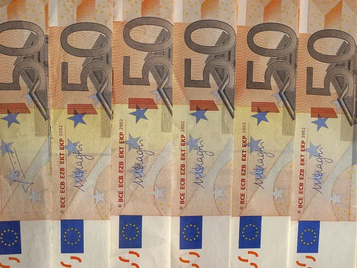 Framed Print : Fifty Euro Note Print Framed Print : Fifty Euro Note Print