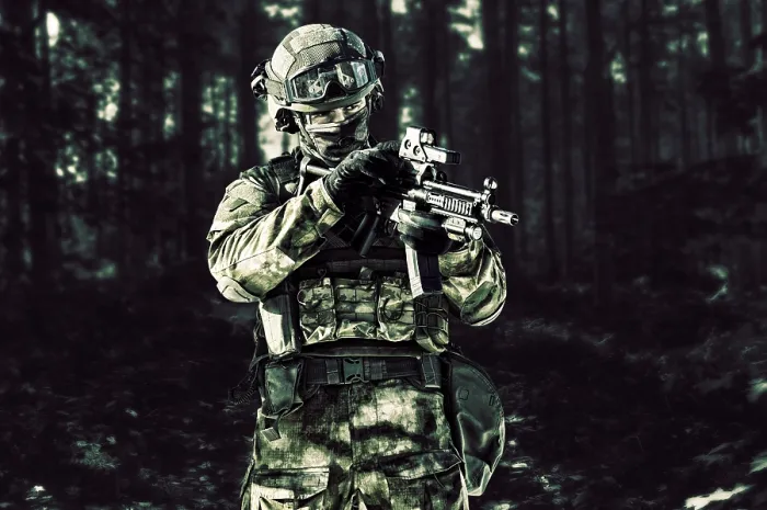 Framed Print : Special Unit Fighter Print - High-Risk Mission Framed Print : Special Unit Fighter Print - High-Risk Mission