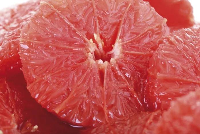 Framed Print : Ruby Red Grapefruit Filet Slices Print Framed Print : Ruby Red Grapefruit Filet Slices Print