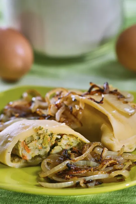 Framed Print : Print of Filled Vegetable Dumplings Framed Print : Print of Filled Vegetable Dumplings