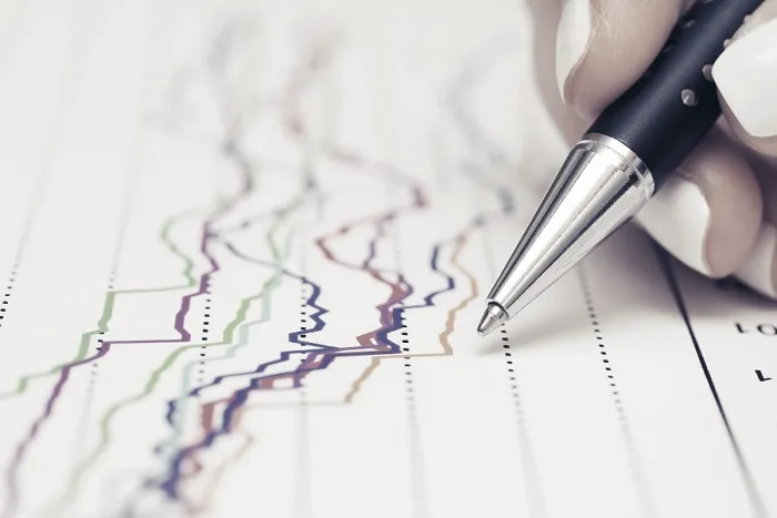 Framed Print : Financial Graphs Analysis Print Framed Print : Financial Graphs Analysis Print