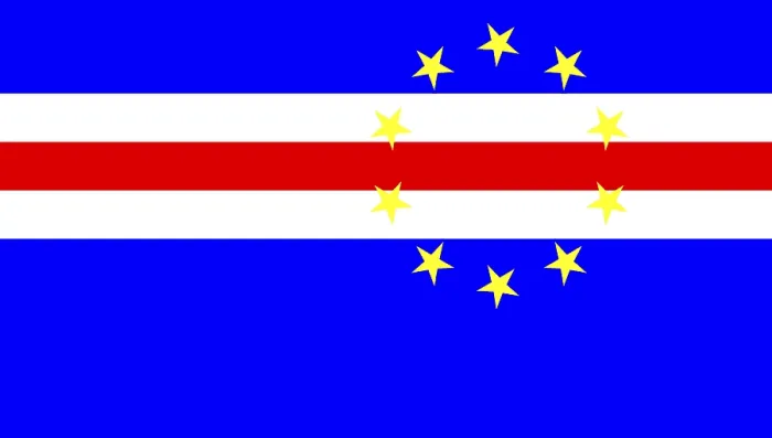 Framed Print : Cape Verde Flag Print Framed Print : Cape Verde Flag Print