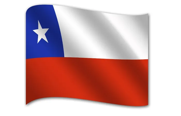 Framed Print : Flag of Chile Print Framed Print : Flag of Chile Print